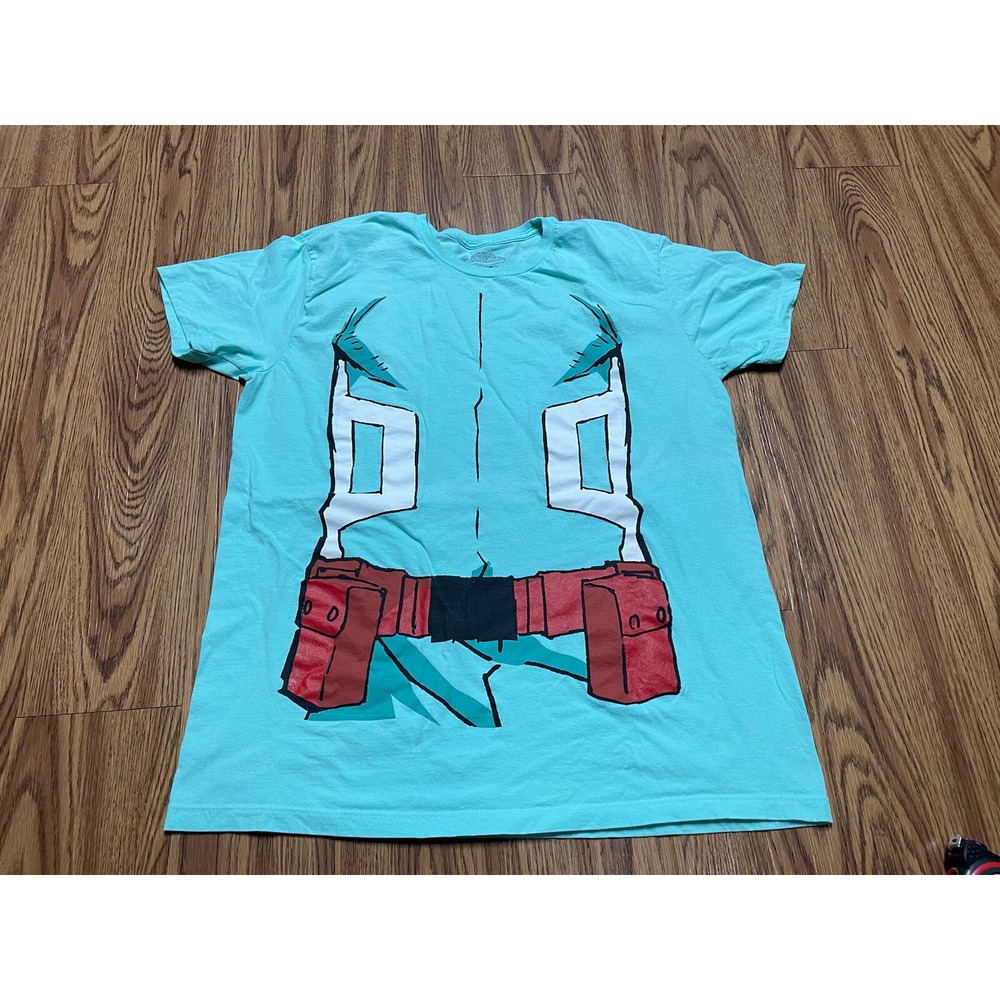 #A52 MEN My Hero Academia Deku Anime  XL Shirt cosplay suit